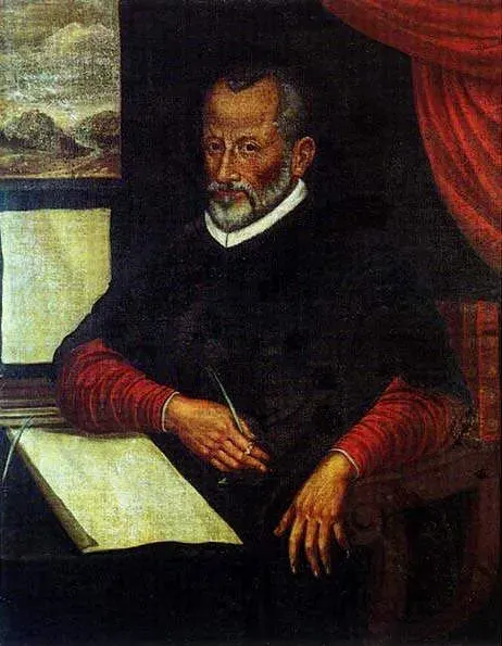 La carte Giovanni Pierluigi da Palestrina