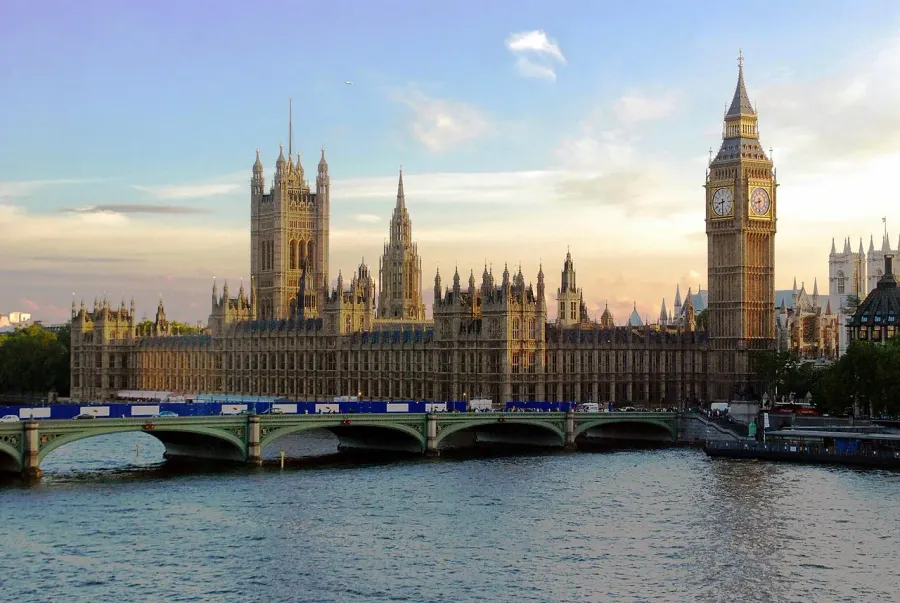 La carte Cité de Westminster