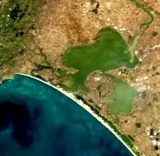 La carte Lac Alexandrina