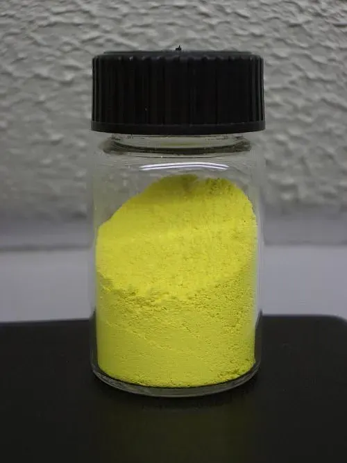 La carte Sulfure de cadmium