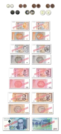 La carte Mark convertible de Bosnie-Herzégovine