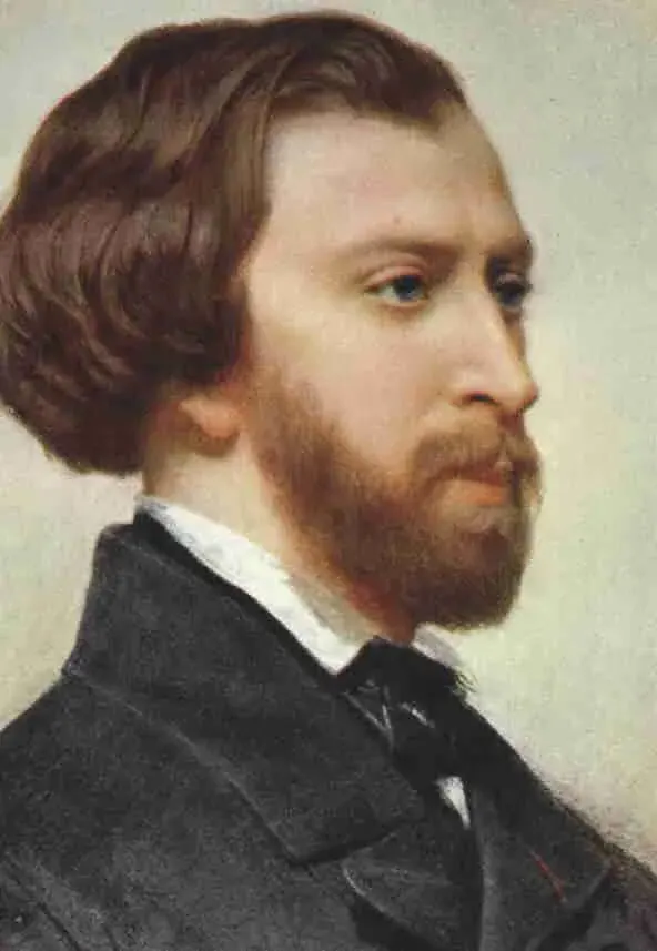 La carte Alfred de Musset