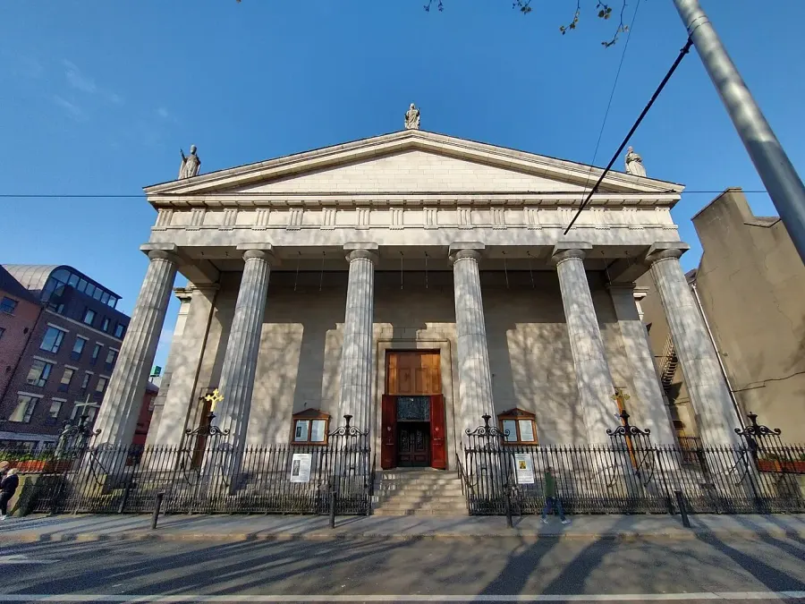 La carte Pro-cathédrale Sainte-Marie de Dublin