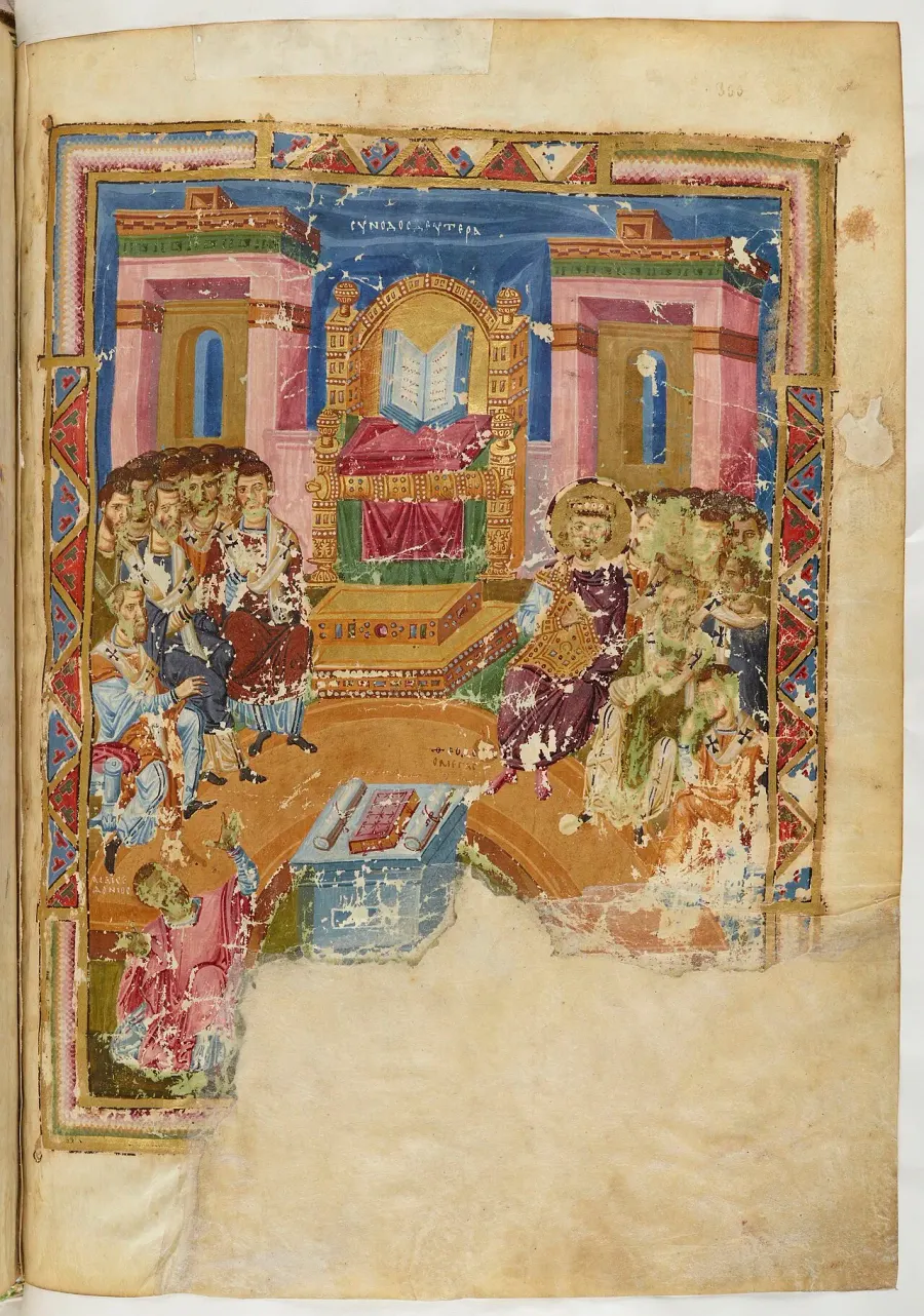The First Council of Constantinople card