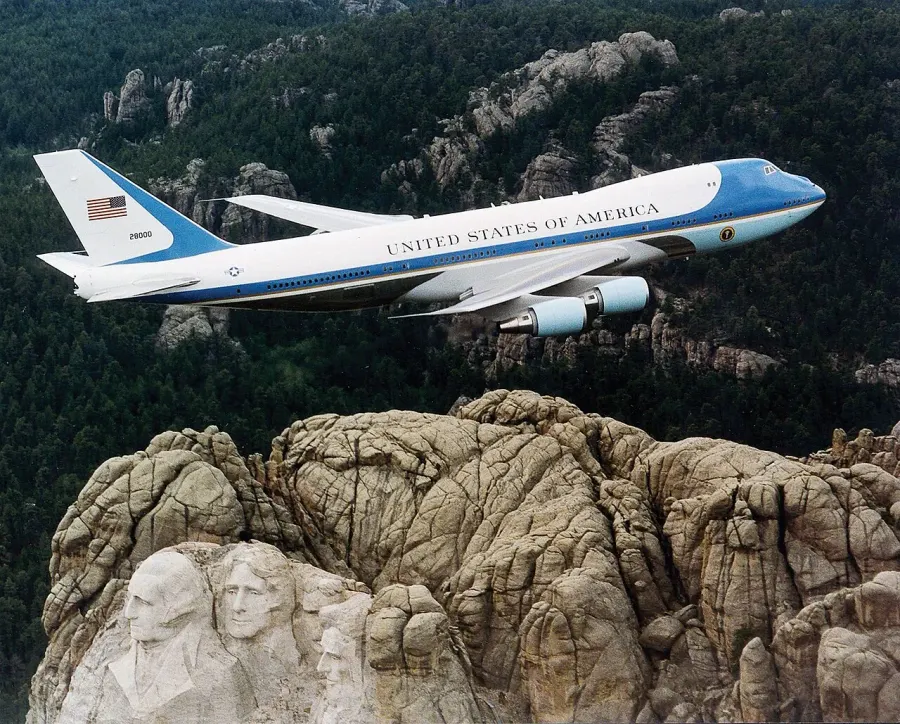 La carte Air Force One