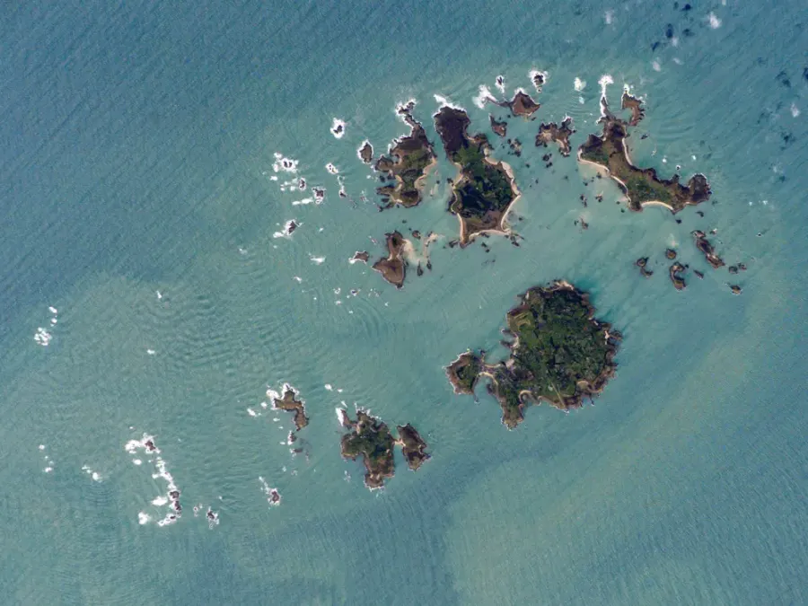 La carte Îles Scilly