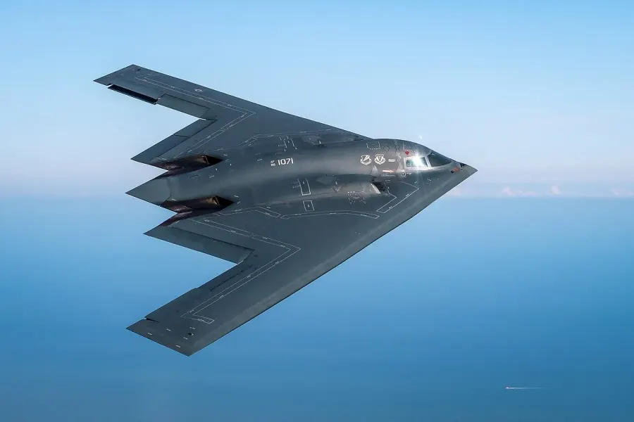 The Northrop B-2 Spirit card
