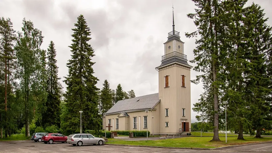 La carte Église d'Yli-Ii