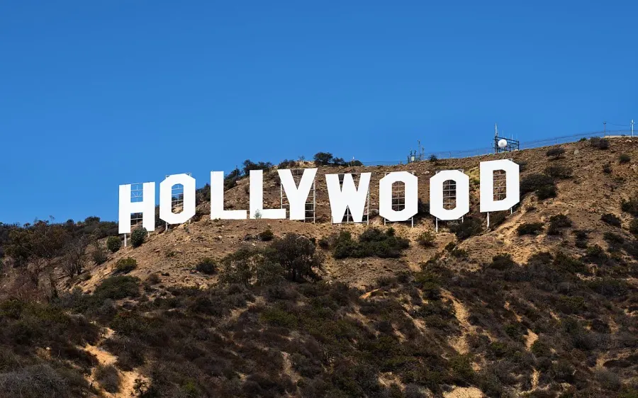 La carte Panneau Hollywood