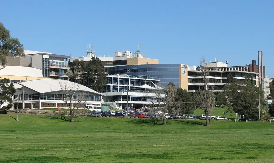 The Victoria University card