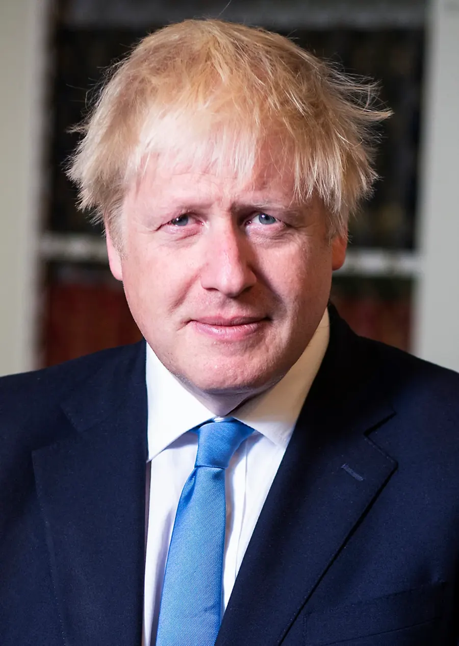 La carte Boris Johnson