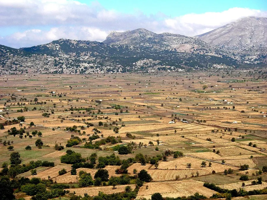 The Lasithi Plateau card