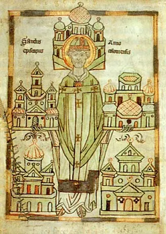 La carte Annon II de Cologne