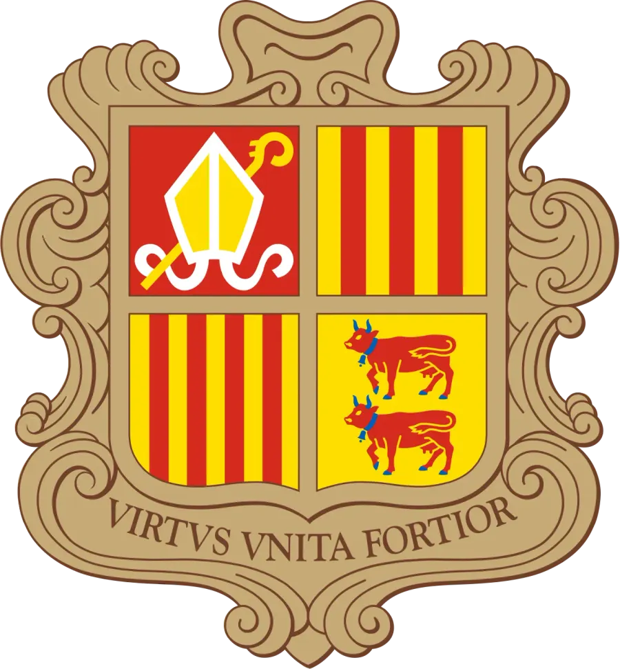 La carte Équipe d'Andorre de football