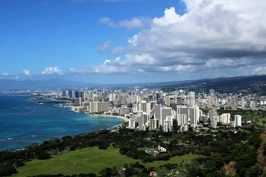 La carte Honolulu