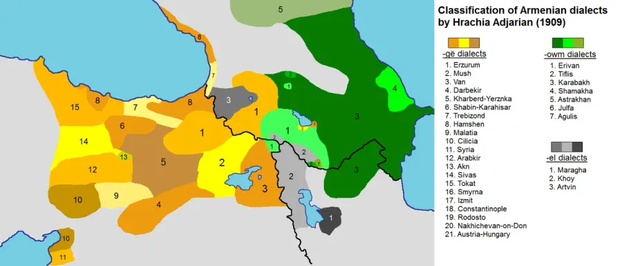 The Western Armenian card