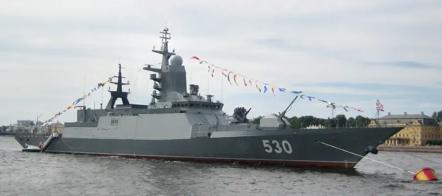 The Steregushchiy-class corvette card