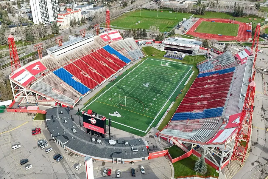 The McMahon Stadium card