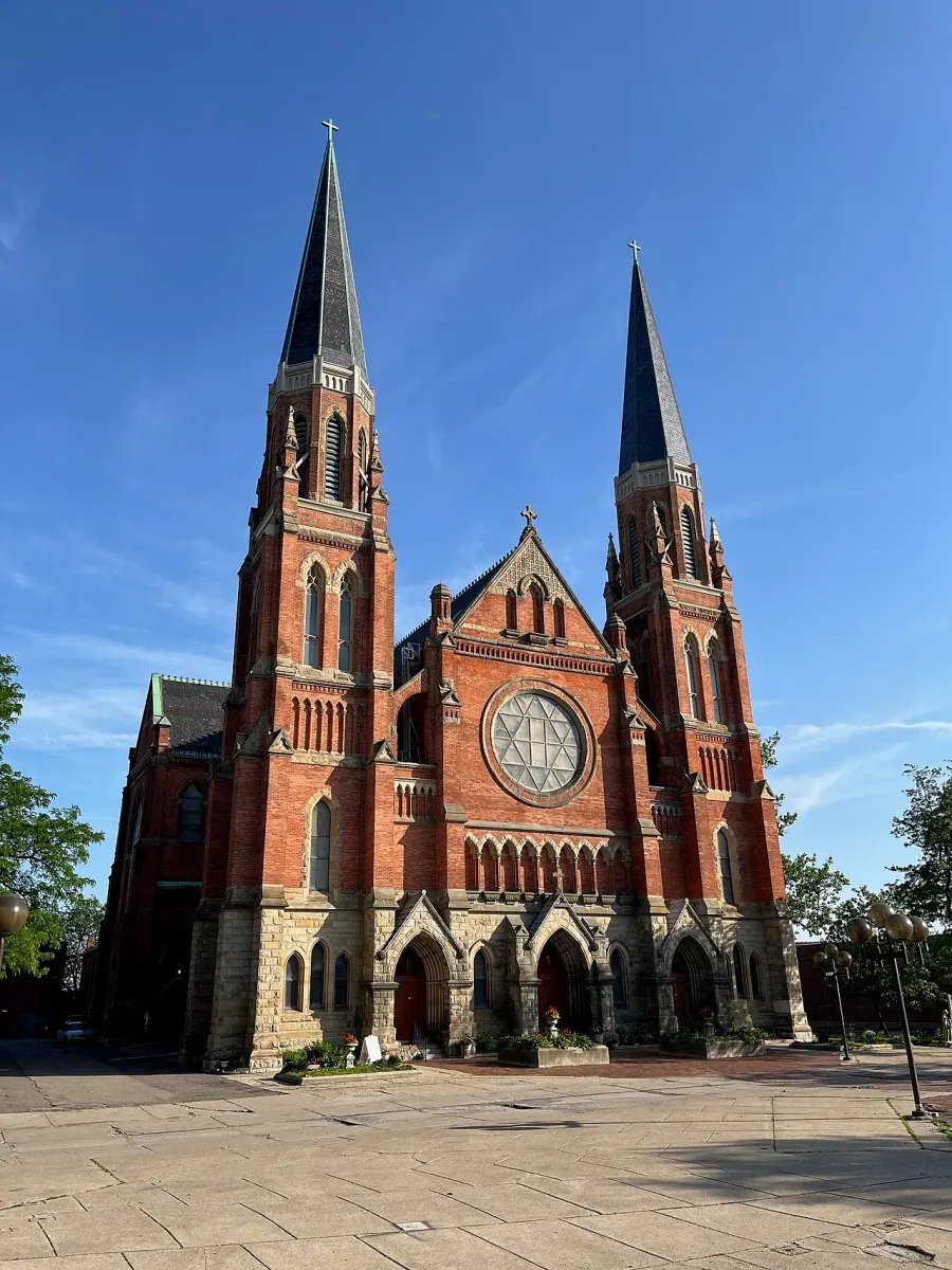 La carte Église Sainte-Anne de Détroit