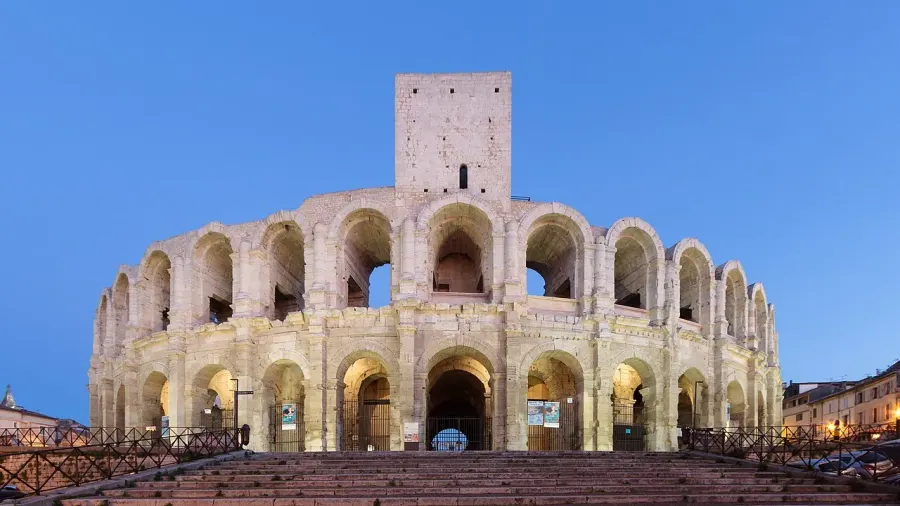 The Arles Amphitheatre card