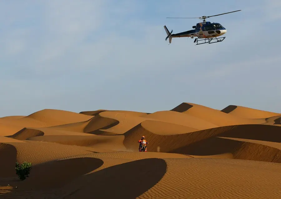 La carte Rallye Dakar