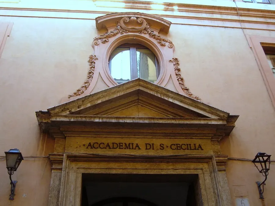 The Accademia Nazionale di Santa Cecilia card