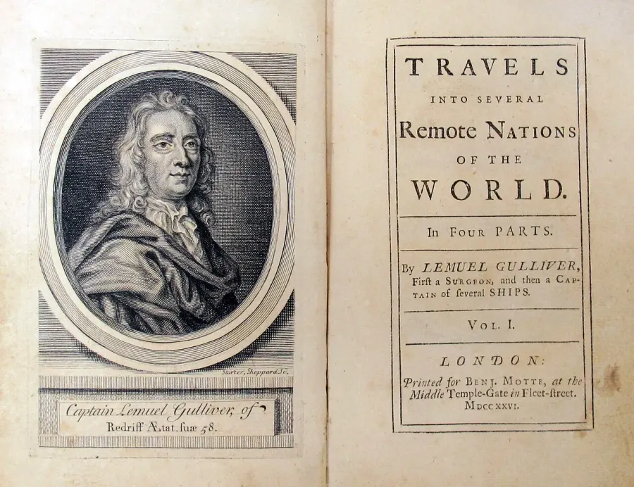 La carte Les Voyages de Gulliver