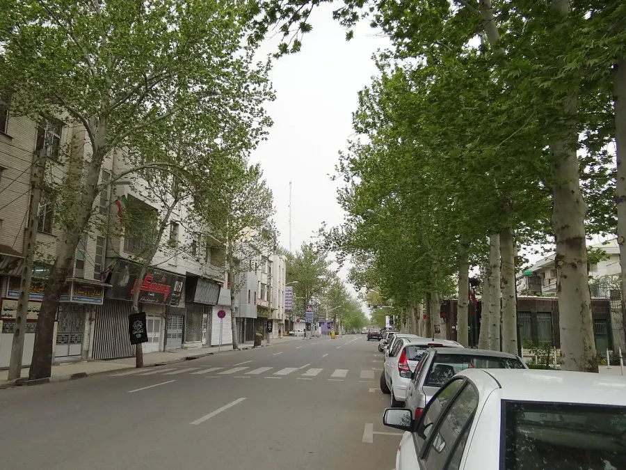 La carte Qazvin