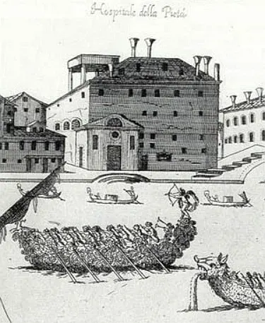 La carte Pio Ospedale della Pietà