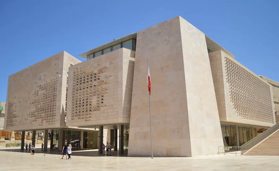 The Parliament of Malta card