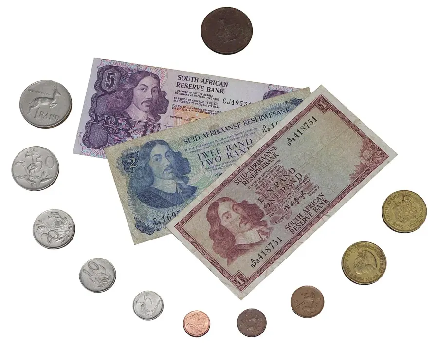 The South African rand card