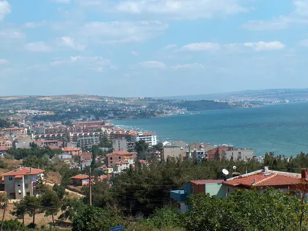 La carte Tekirdağ