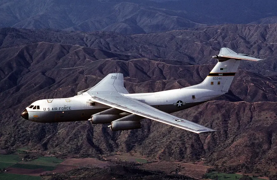 The Lockheed C-141 Starlifter card