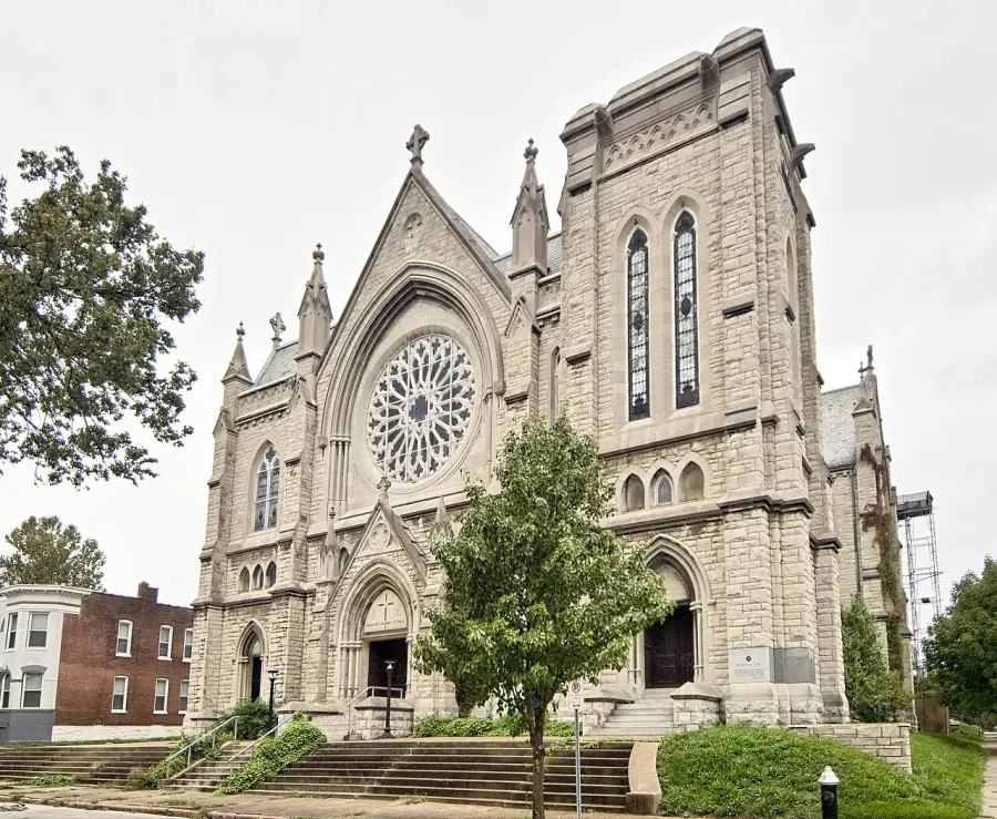 The Immaculate Conception Church and Rectory card