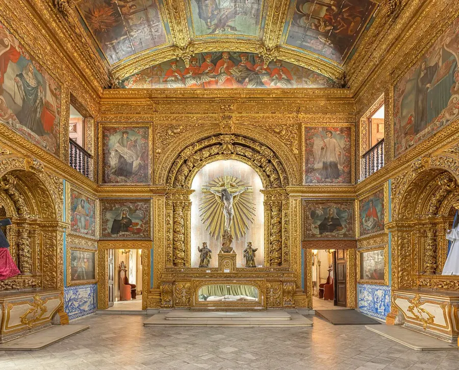 La carte Capela Dourada