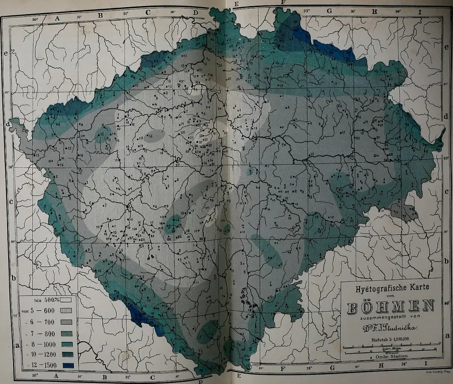 La carte Hydrographie