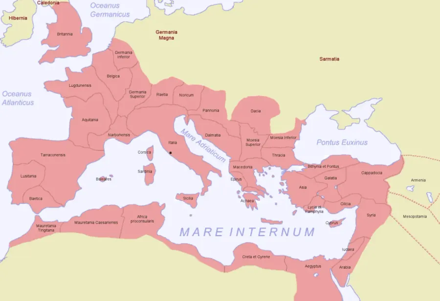 The Roman province card