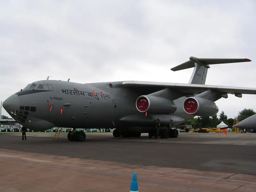 La carte Iliouchine Il-78