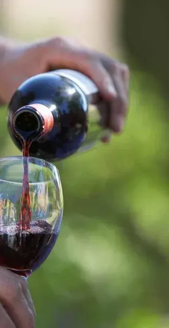 La carte Vin rouge
