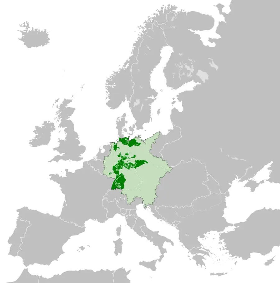 The German Empire card