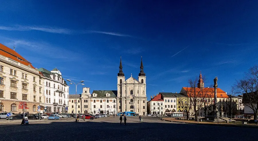 La carte Jihlava