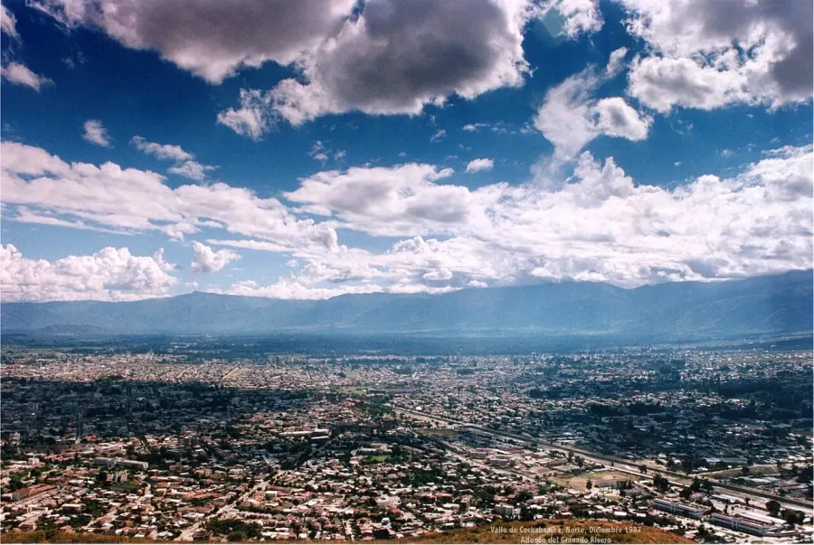 La carte Cochabamba