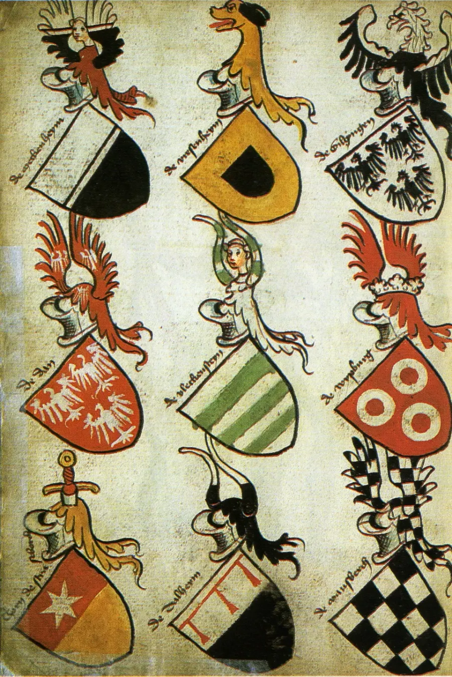 La carte Héraldique