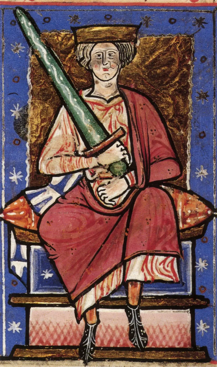 La carte Æthelred le Malavisé