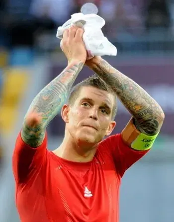 La carte Daniel Agger