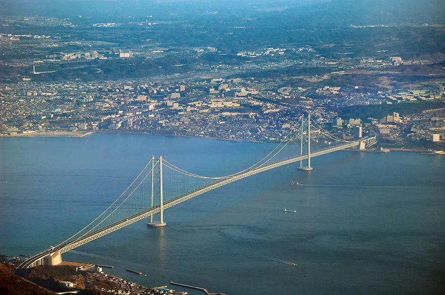 The Akashi Kaikyo Bridge card
