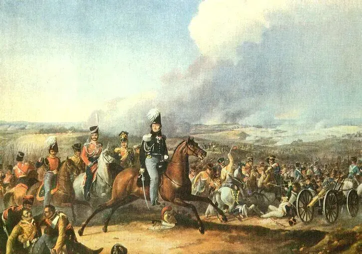 The Battle of Borodino card