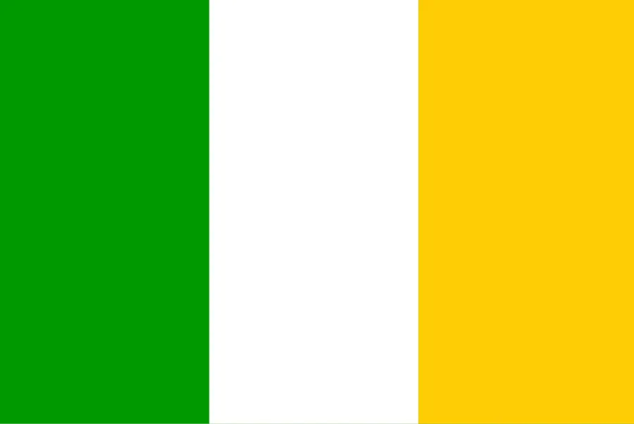 La carte Comté d'Offaly