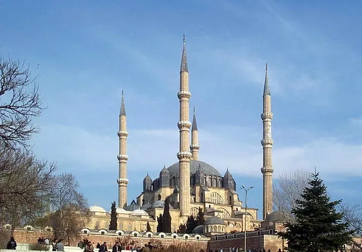 La carte Mosquée Selimiye