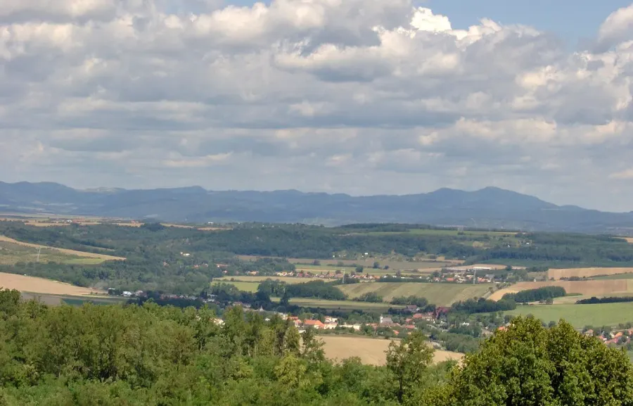 La carte Région de Nitra